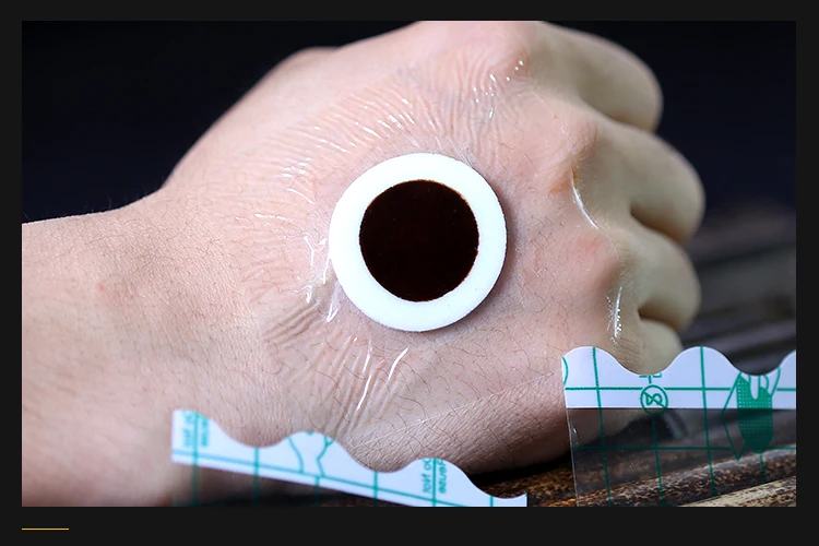 100 pieces Medical Transparent Tape Adhesive plaster Waterproof Anti-allergic Medicinal Wound Dressing Fixation Tape Membrane (10)