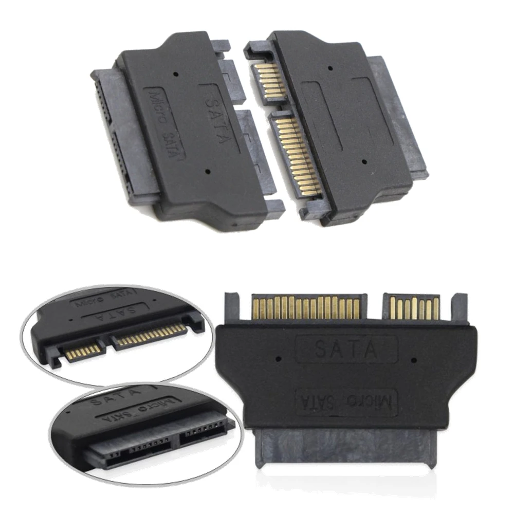 Совершенно новый SATA 22 Pin Male to 1 8 ''жесткий диск Slimline Micro 16 адаптер для жесткого