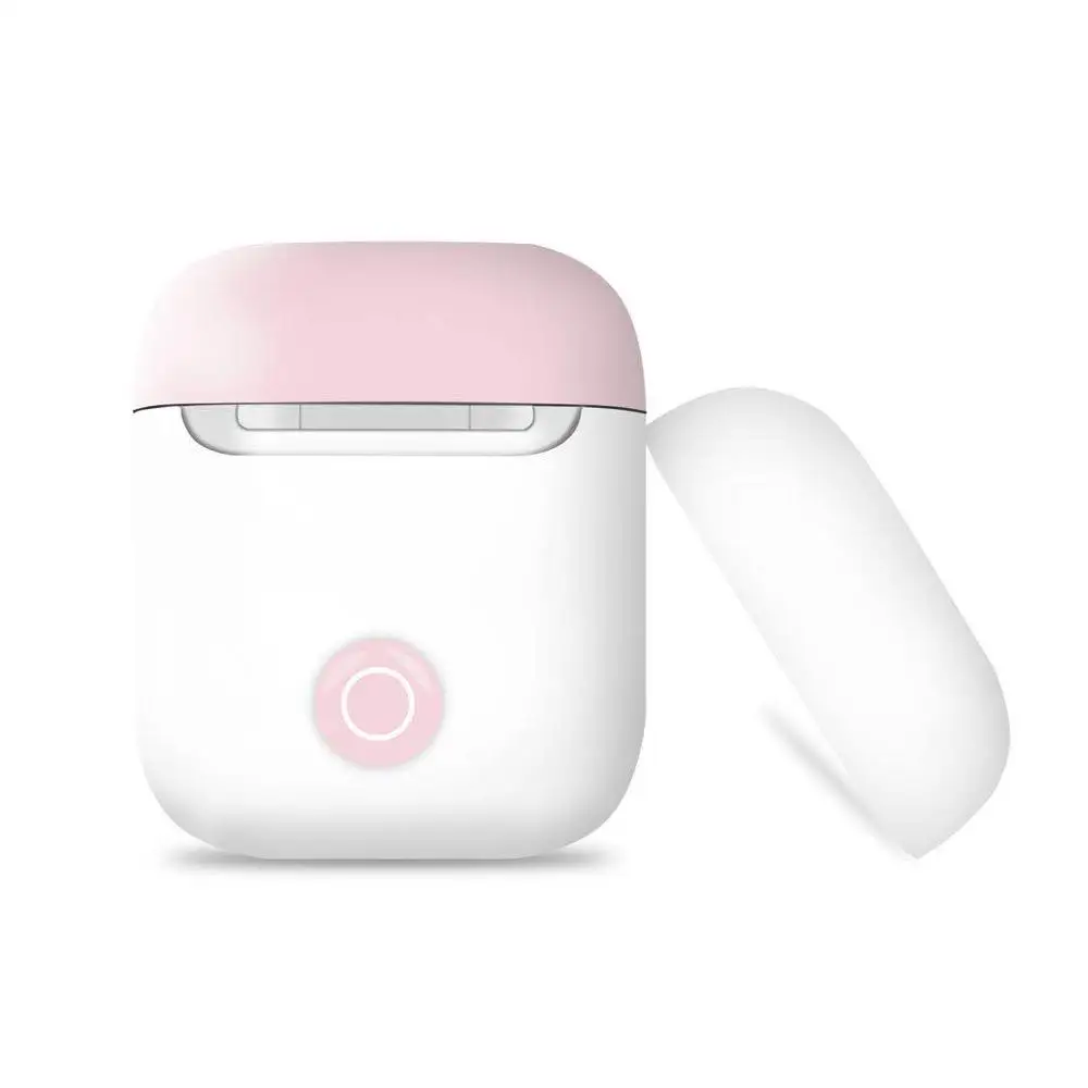 Портативный и защитный силиконовый чехол для Apple Airpods 1 2 (подарите верхнюю крышку