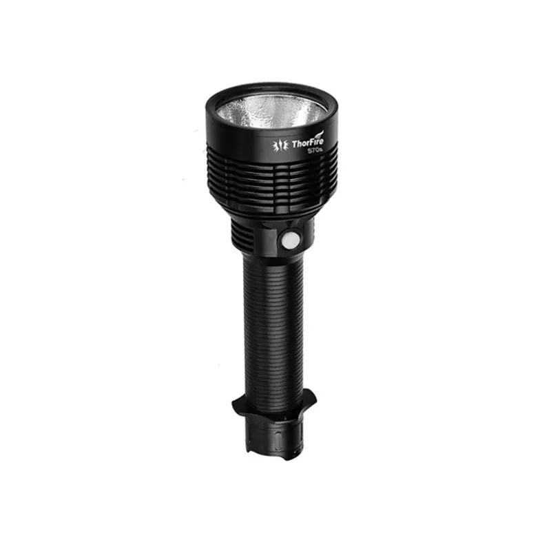 ThorFire S70S Waterproof XHP70 LED Flashlight 3960 lm 6 modes Long Distance Searchlight for Camping S70 Upgraded Version ThorFire S70S Waterproof XHP70 LED Flashlight 3960 lm 6 modes Long Distance Searchlight for Camping S70 Upgraded Version