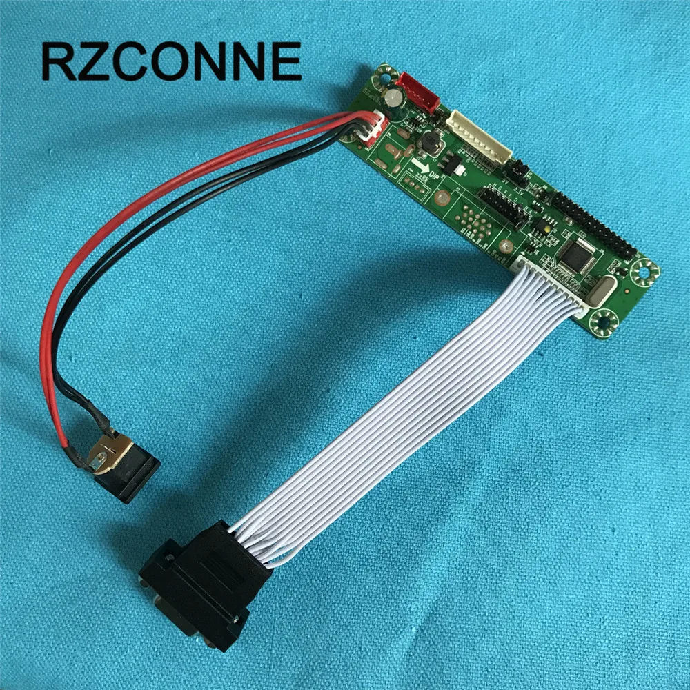 

Universal MT561-MD 12V LCD Driver Controller Board Built-in 25 Programs + VGA cable + DC head cable Support 10-42'' Panel