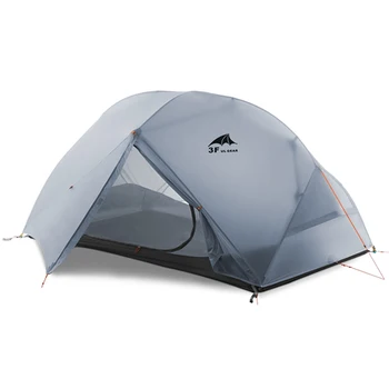 

2 Persons 3 Seasons Double Layer Camping Tent Weatherproof Outdoor Tent Professional 15D Camping Hiking Backpacking Beach Tent