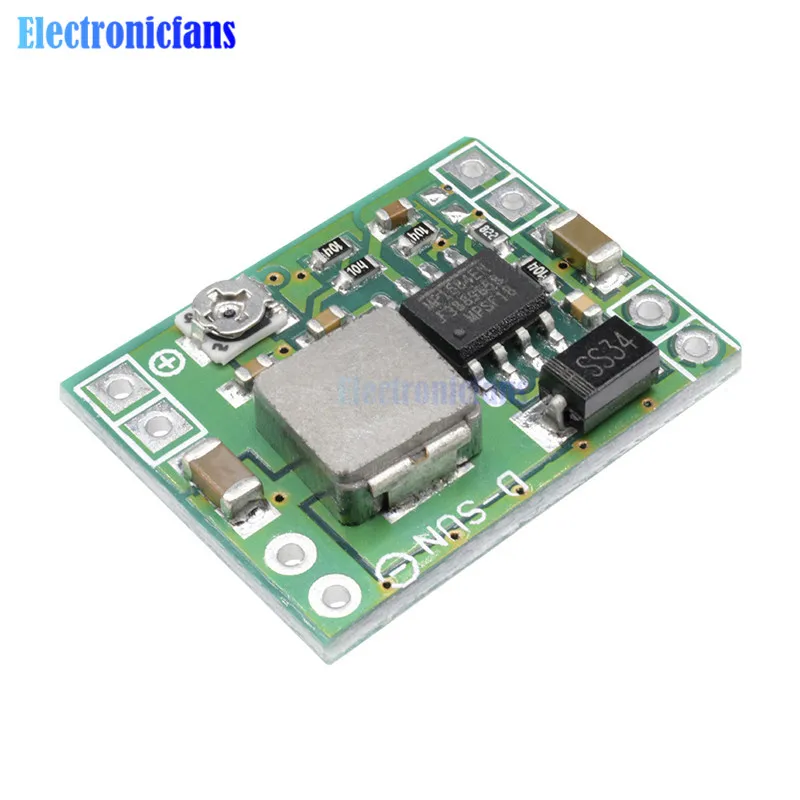 5 шт./лот мини DC-DC понижающий модуль питания 3 А 4,5-28 В до 0,8-20 в Регулируемый понижающий преобразователь для Arduino Замена LM2596