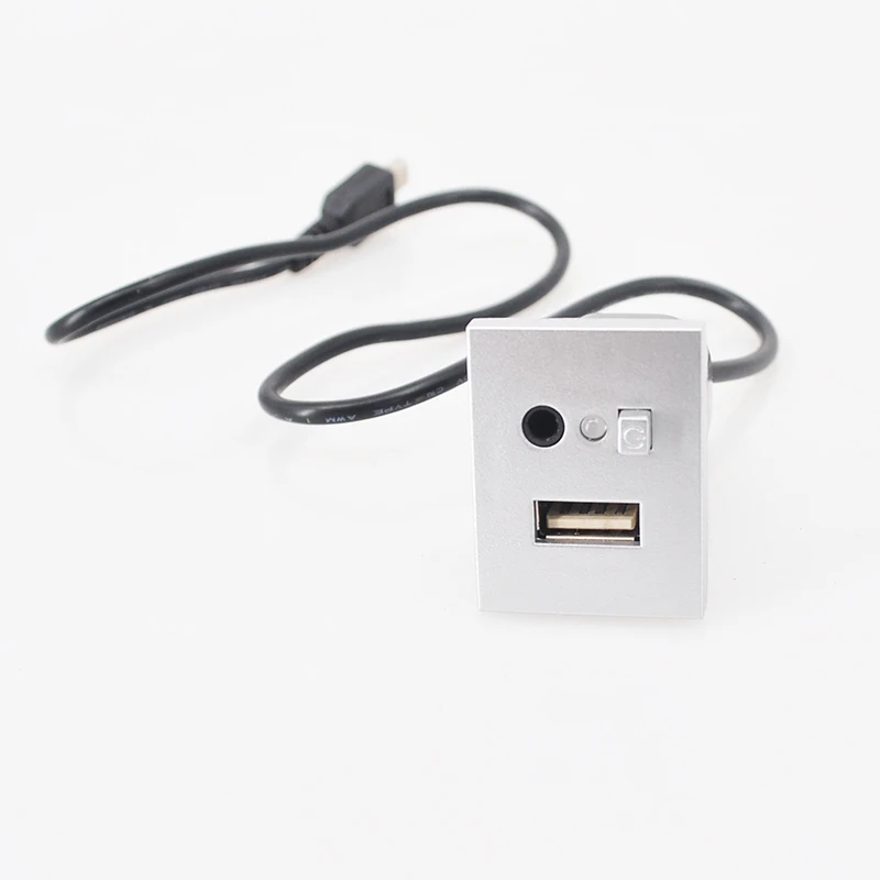 Новые автомобильные аксессуары Baificar Usb интерфейсы Aux с мини USB кабелем для Ford Focus Cd