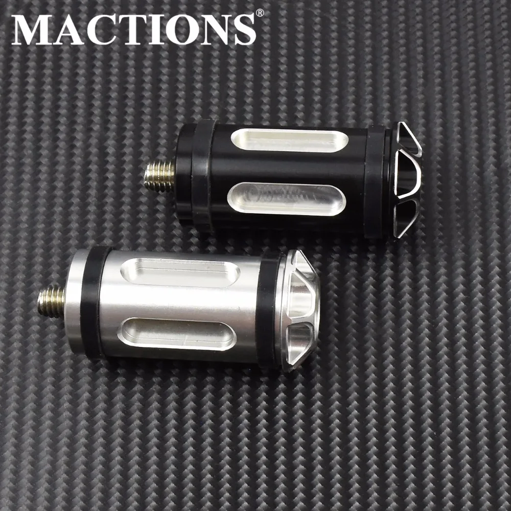 

1 x Motorcycle Parts Black & Chrome Cut Shifter Shift Peg Foot Rests For Harley Touring Softail Sportster Dyna