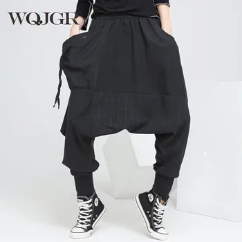 

WQJGR 2020 Spring Sagging Plus Size Pants Trouser Leg Haren Pants Trousers For Women