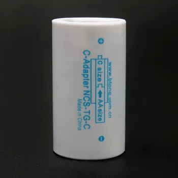 

20PCS AA To C Size Type Battery Cell Battery Adaptor Holder Case Converter Switcher AA To No 2 Battery Box