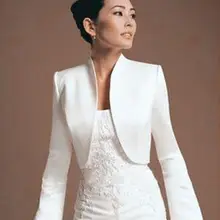 Женское болеро с длинным рукавом, элегантные летние свадебные накидки, атласные накидки для вечеринки, свадьбы, накидки размера плюс, официальный плащ capas