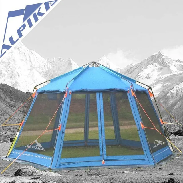 Cheap 2013 New, hot sale Multi-purpose hexagon gazebo, large family tent