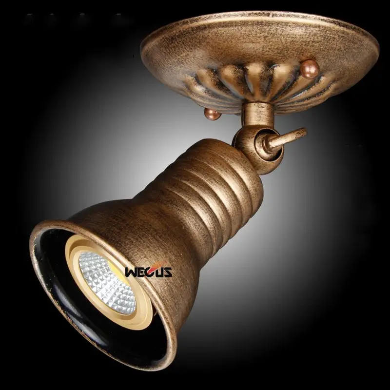 European retro spotlights, surface mounted track lightsin Track