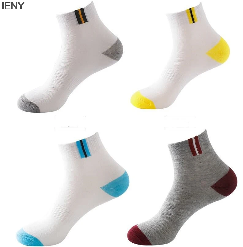 

IENY hot Autumn and winter hot men's socks men's tube socks breathable casual tube socks sports anti-skid elastic