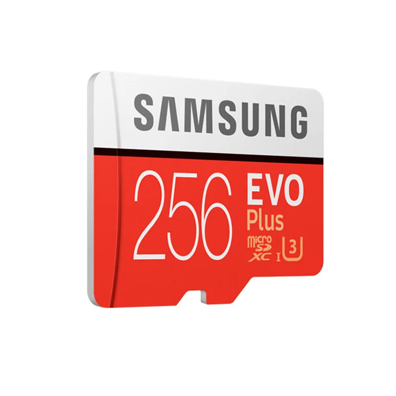 Карта памяти SAMSUNG Micro SD 256 ГБ 16 ГБ 32 ГБ 64 Гб 128 ГБ SDHC SDXC класс EVO Plus U3 EVO класс 10 C10 UHS TF Транс флэш Microsd