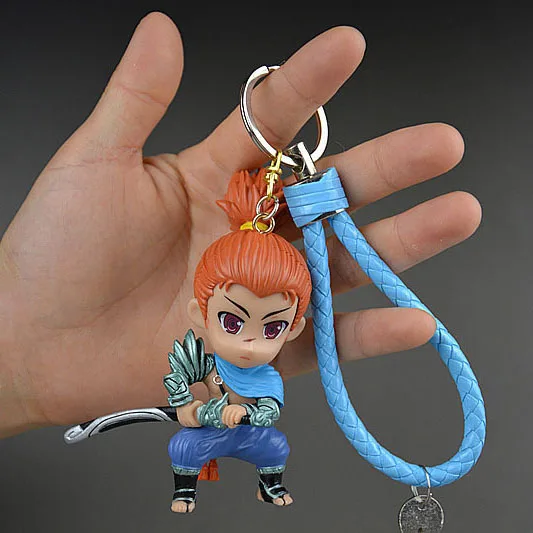 LOL League of Legends figure Pantheon Keychain Decoration Model Toy