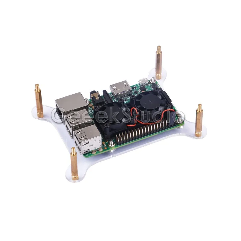 Raspberry Pi 3 Model B стартовый комплект + Φ корпус 5V 2.5A переключатель питания охлаждающий