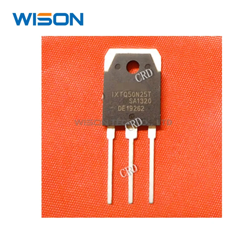 10pcs/lot IXTQ50N25T IXTQ50N25 TO-3P FET MOS Transistor Accessories 50A 250V | Бытовая техника