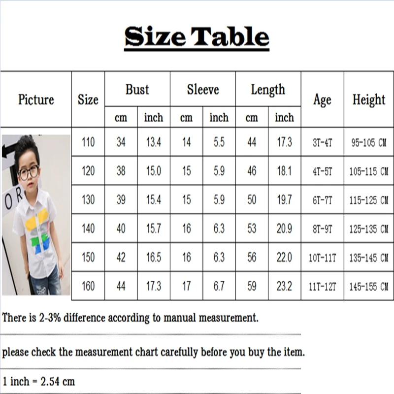 Baby boy Children's Short sleeve shirt cotton tops clothes summer A printed lapel shirt South Korean style leisure kids T-shirt clothing (1)