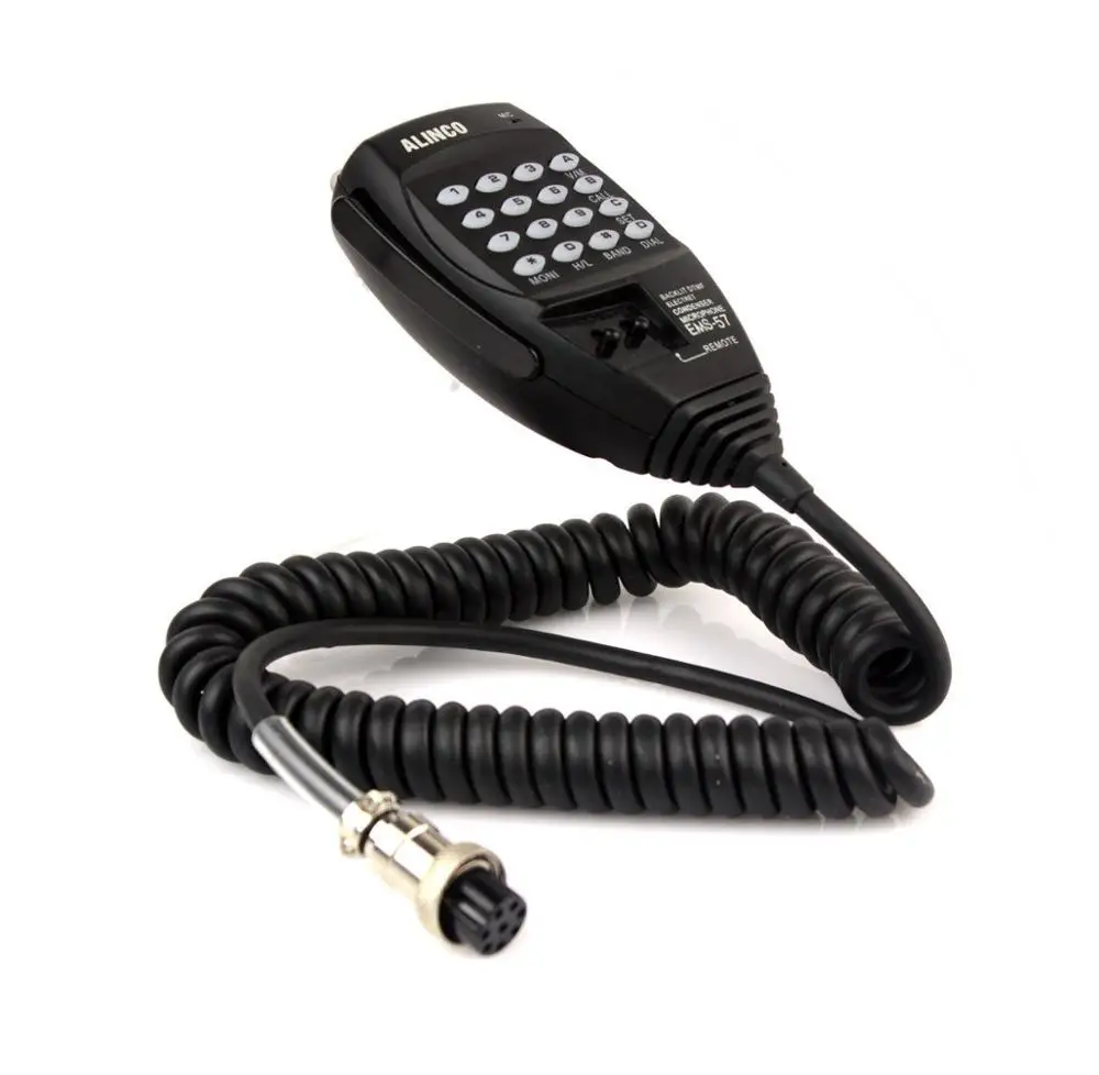 EMS 57 ручной 8 контактный микрофон для динамика с клавиатурой DTMF радиоприемника