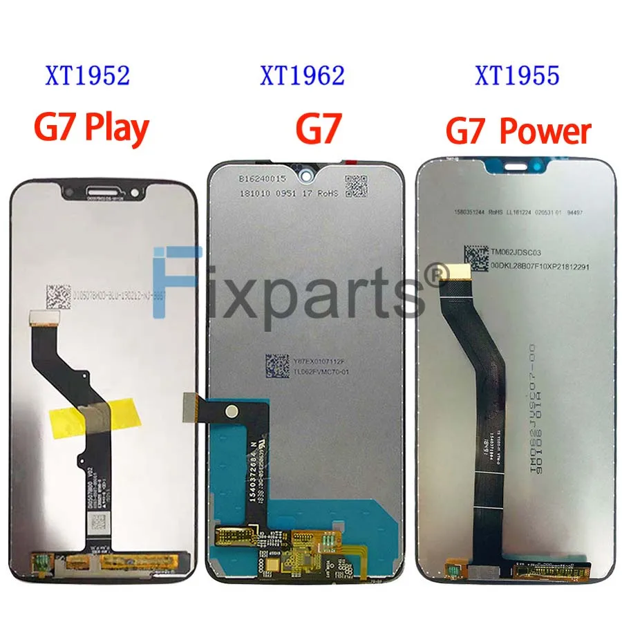 Original For Motorola Moto G7 XT1962 LCD G7 Play Display Touch Screen Sensor Panel Digiziter Assembly New For moto G7 Power LCD (1)