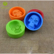 Силиконовые формы в форме черепа для торта, шоколада, льда, формы для крема, украшения торта, для пива, льда, бара, напитков, инструменты для выпечки, гаджеты для кухни