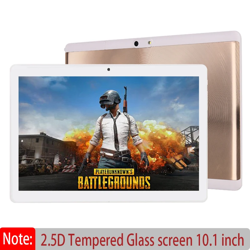

Tablet PC 10.1 Inch 2.5D Screen Android 7.0 Octa Core CPU Dual Camera Dual SIM Dual WIFI GPS Phone Call Tablet PC TF Card Extend