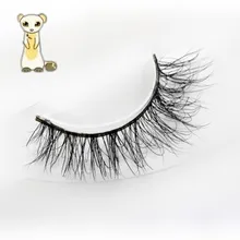 Высококачественный ресницы 3D Многослойные очень мягкой натуральной ТОЛСТАЯ грязный ресницы подходит для одного раза глаз с стикер