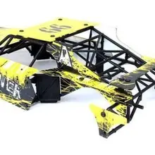 RC Желтый/Черный Корпус с Каркас Комплекты для Losi 5ive-T 1/5 МАСШТАБ ГАЗА LOSB0019 4x4 Грузовик RC 5 Т QL LT