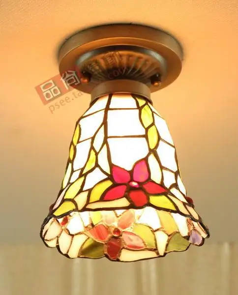 Tiffany Ceiling lights balcony of small children's room hallway bathroom modern Chinese kitchen stained glass | Обустройство дома