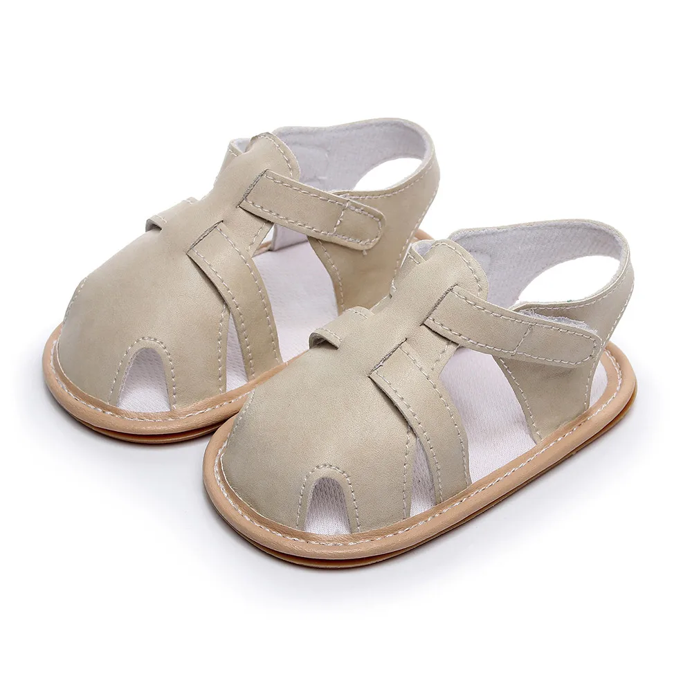 Обувь для малышей; модная обувь в римском стиле; пляжная обувь для маленьких мальчиков и девочек; кожаная обувь в римском стиле; летняя удобная обувь для первых шагов; F5