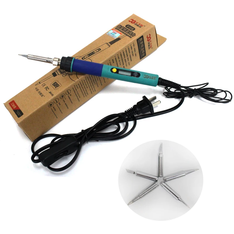 

CXG 936d LCD Adjustable temperature Digital Electric Soldering station EU plug Replace HAKKO 936 Soldering station