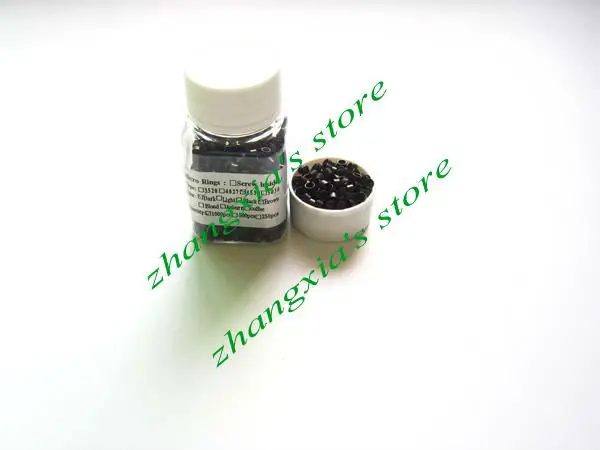 

Hot 4.5mm Aluminum Micro Rings/Links/Beads/Tube For Stick/I-tip/Feather Hair Extensions,without Screw Dark Brown,Free Shipping