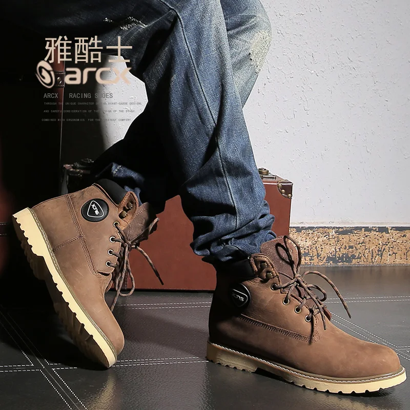 motorbike casual boots