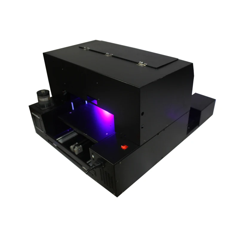  Economical A3 size UV printer with 6 color special for phone case  ceramic leatehr etc printing DHL