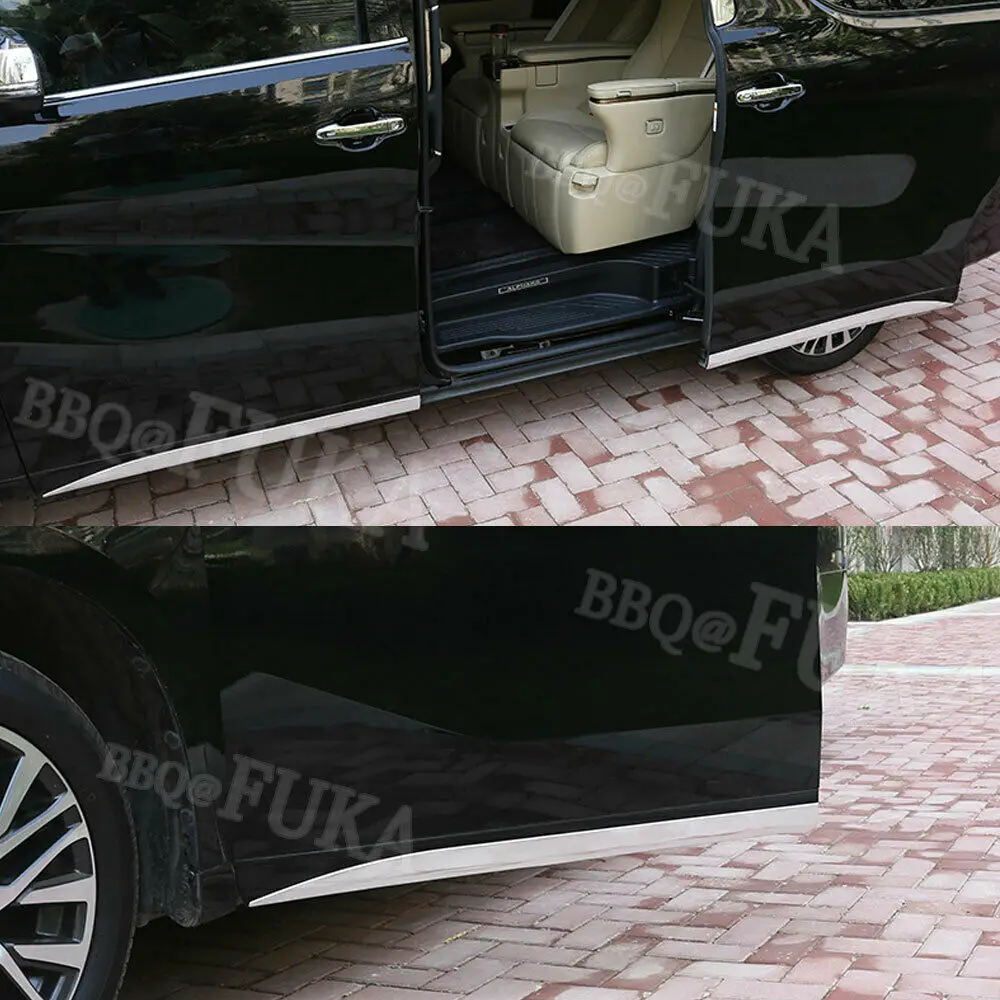 Крышка боковой двери автомобиля из АБС пластика отделка украшение для Toyota Vellfire
