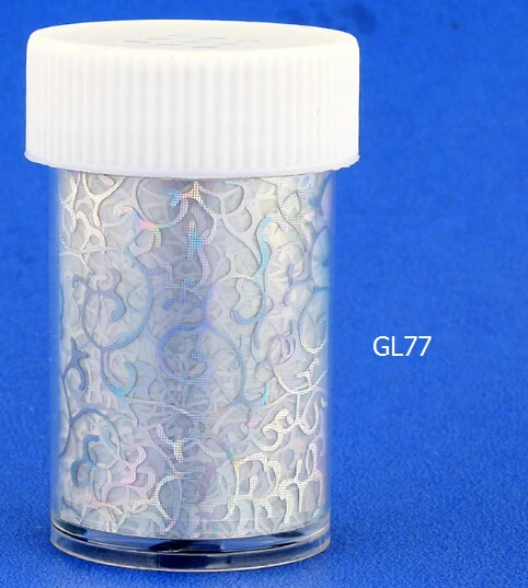 

1 Roll Vines Pattern Nail Art Transfer Foils Sticker Beauty Free Adhesive Nail Polish Wrap Nail Tips Decorations Accessories