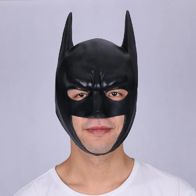 Arriba 64+ imagen mascara latex batman Abzlocal.mx