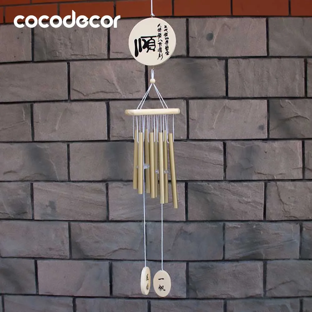 Cocodecor Creative metal wind chimes 8 aluminum tube sound pleasant