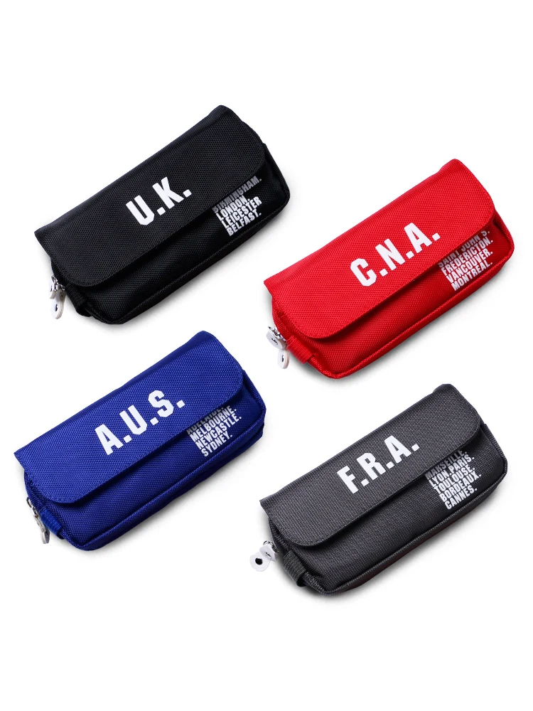 

MTZ M938 Canvas Large Capacity Pencil Bag Kid Pencil Case Student Multi-function Stationery Bag 1PCS