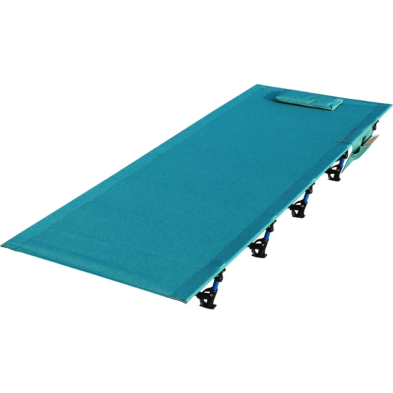 Portable Ultralight Folding Single Camp Bed Travel Cot Tent Bed Aluminium Alloy Metal Frame Outdoor Camping Hiking Fishing Beds