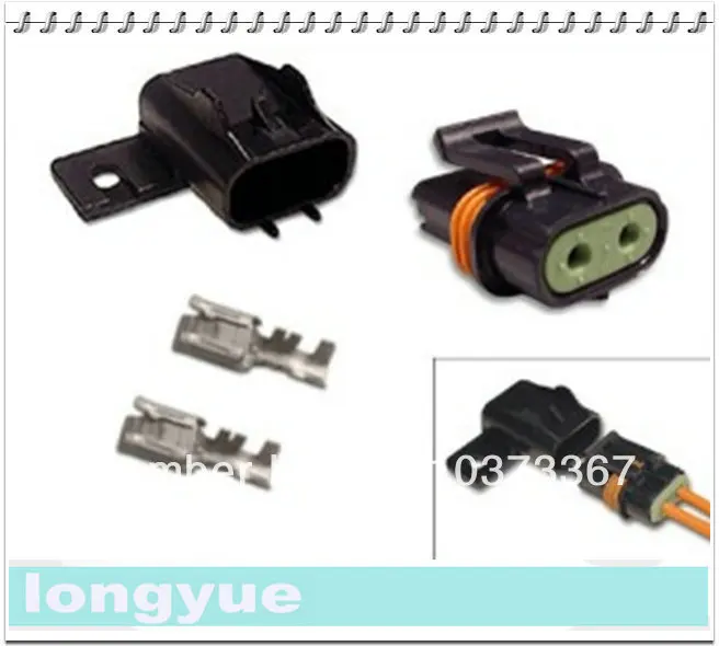

longyue 10 Kits Weather Resistant Sealed socket/connector Fuse ATO Holder w/ Cap Assembly Kit