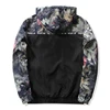 Grandwish Floral Bomber Veste Hommes Hip Hop Slim Fit Fleurs Pilote Bombardier Veste Manteau Hommes de Vestes À Capuchon Plus La Taille 4XL, PA571 ► Photo 3/6