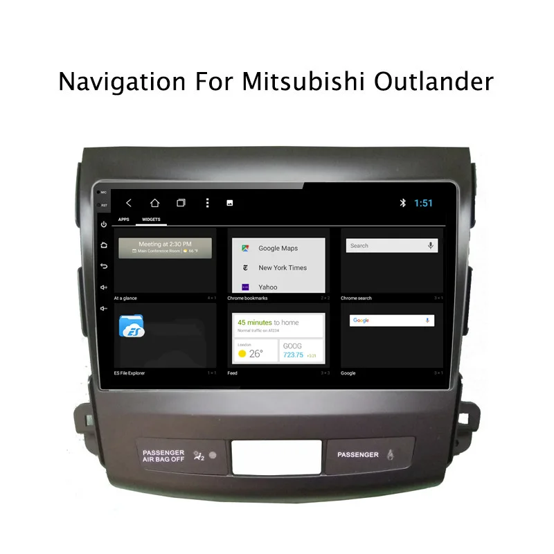 Excellent NAVITOPIA 9inch 2G RAM 32G ROM Android 8.1 Car DVD Multimedia GPS Navigation for Mitsubishi Outlander 2006 2007 2008 2009-2012 2 Excellent NAVITOPIA 9inch 2G RAM 32G ROM Android 8.1 Car DVD Multimedia GPS Navigation for Mitsubishi Outlander 2006 2007 2008 2009-2012 2