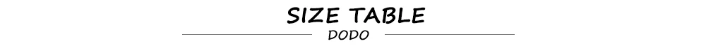 D(size table)
