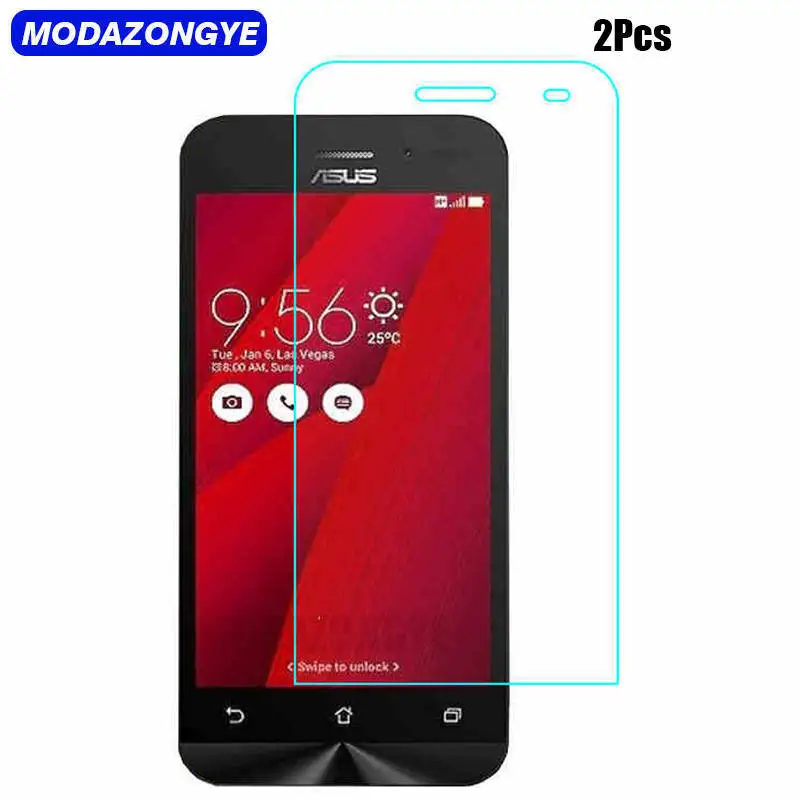 2 шт. закаленное стекло Asus Zenfone Go ZB450KL защита для экрана ASUS X009D X009dd ZB ZB450 450 450KL |