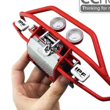 Металлический передний бампер w/патрон светодиода и лебедка Опционально для rc8wd 1/10 следоискатель 2 TF2 Мохаве TOYOTA