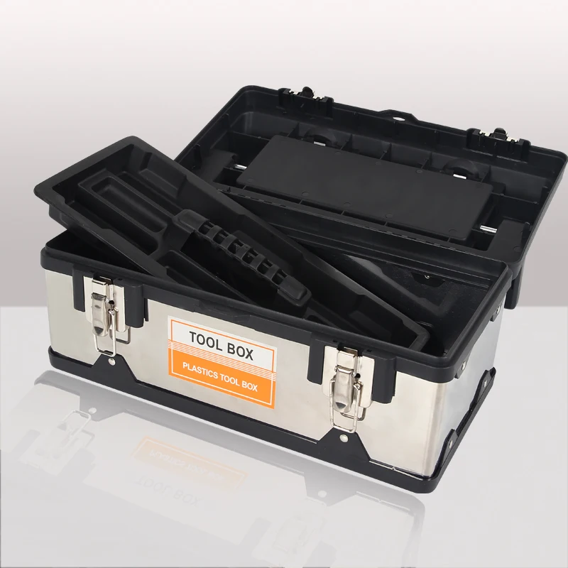  Portable Toolbox Car Tools Storage Box High Quality Large capacity Power Tool Storage Containers
