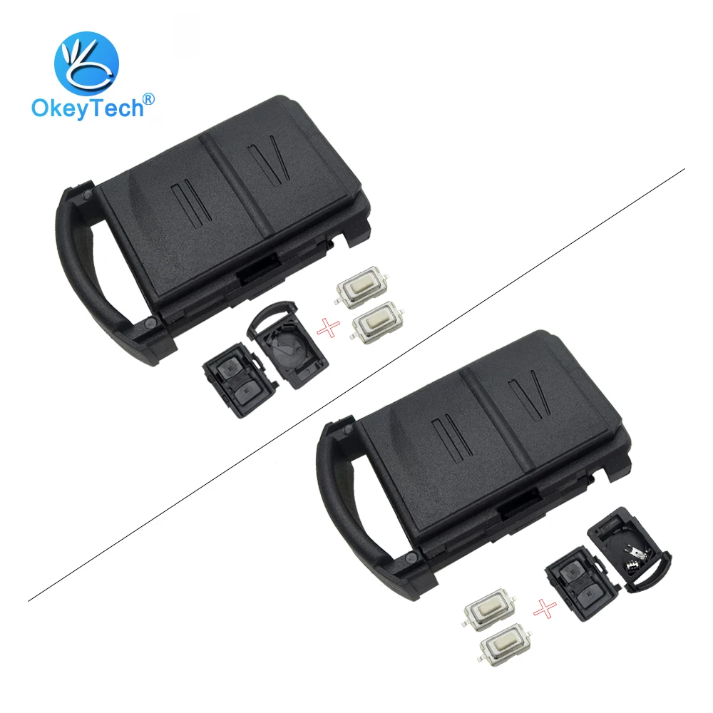 Чехол OkeyTech для Vauxhall Opel Corsa Agila Meriva Combo с 2 кнопками и пультом дистанционного