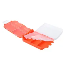 Горячая коробка для рыбной ловли, небольшой ящик для рыболовных инструментов, инструмент для приманки блесны, аксессуары для хранения, коробка для рыбалки