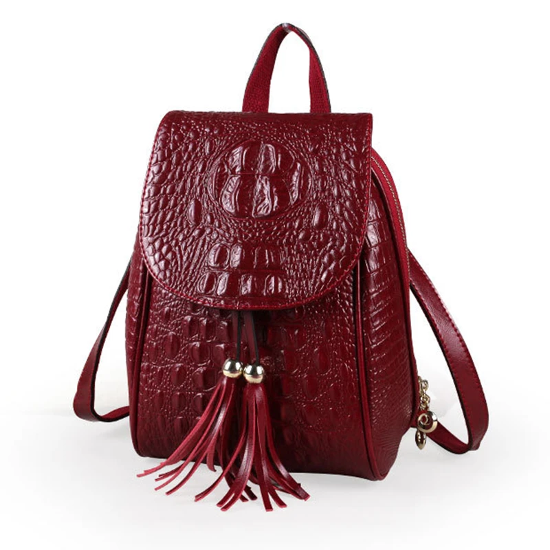 tassel backpack