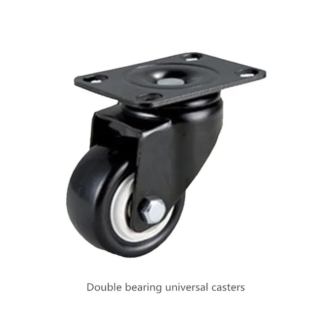 free shipping universal wheel caster chair trolley cabinet