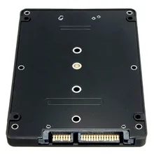 Новейшая модель; ключ гнездо 2 M.2 NGFF (SATA) SSD до 2,5 карта адаптера SATA с высококачественный чехол